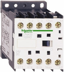 SCHNEIDER ELECTRIC Schneider Electric LP4K1210BW3 Iec Contactor 3 Pole 24VDC
