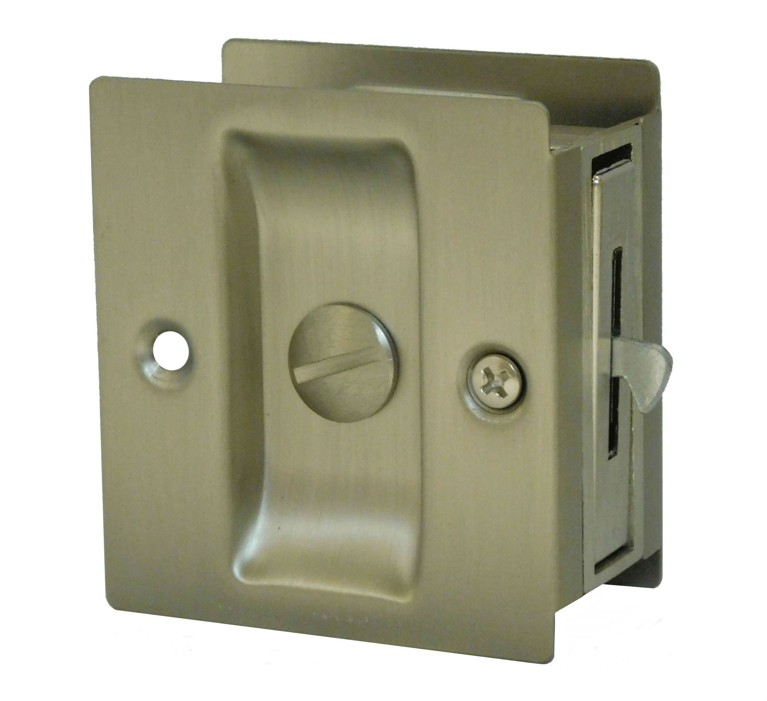 DON-JO Don-jo PDL101619 Square Privacy Pocket Door Lock
