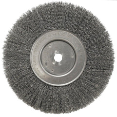 WEILER Weiler 01228 Wheel Brush 10 Inch Crimped Carbon Steel