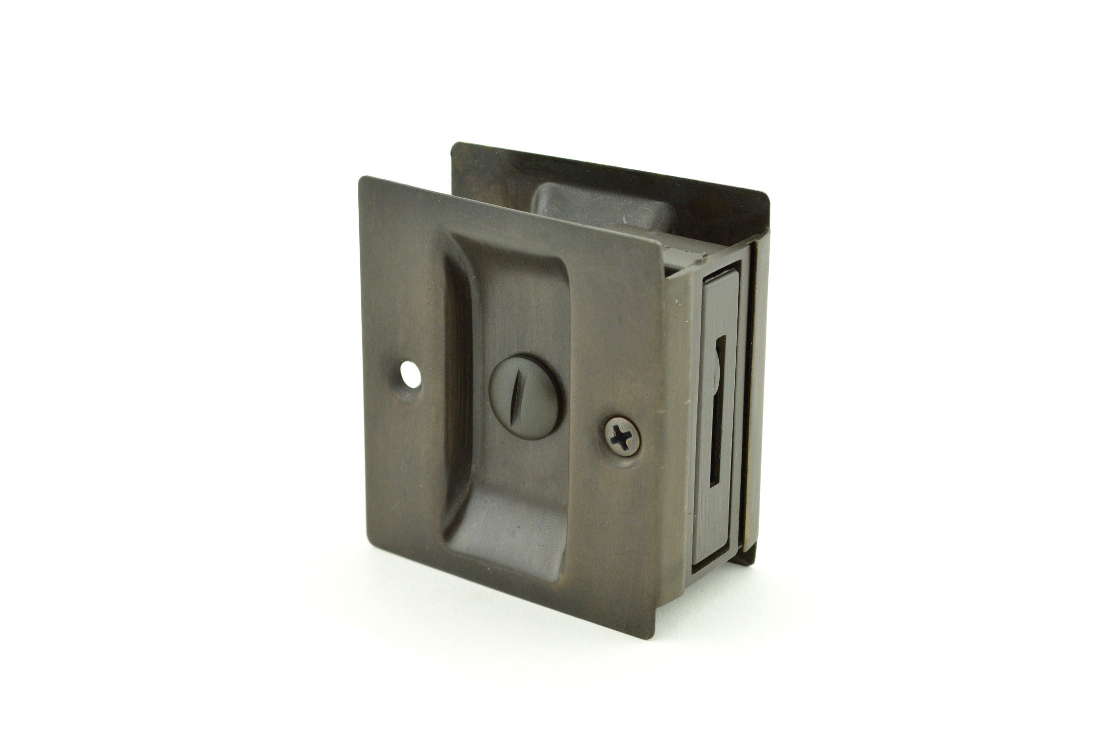 TRIMCO Trimco 1065613 Privacy Pocket Door Lock Oil Rubbed Bronze