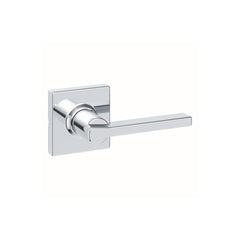 KWIKSET Kwikset 200CSLSQT-26 Casey Lever Passage Lock Bright Chrome