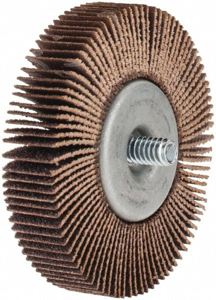 NORTON Norton 63642502651 Mounted Flap Wheel 80 Grit Aluminum Oxide
