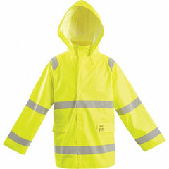 OCCUNOMIX Occunomix LUX-TJR/FR2-YM Rain Jacket Medium Hi-vis Yellow Fr