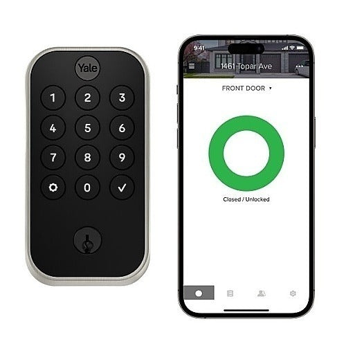YALE Yale Residential YRD614-CB1-619 Smart Lock Satin Nickel