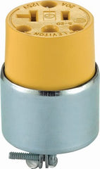LEVITON Leviton Mfg Co 000-520CA-000 20A Armored Connector Yellow