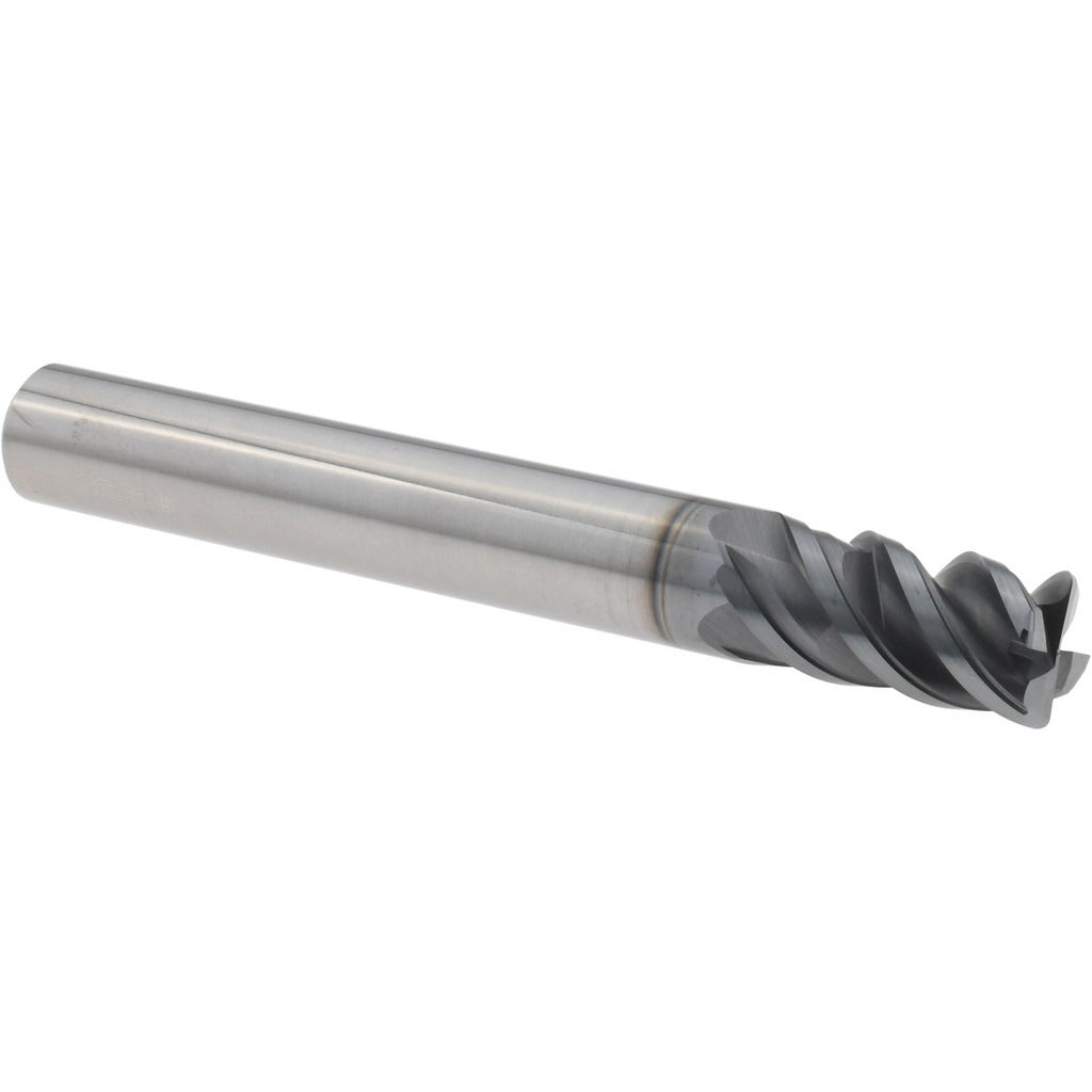SECO TOOLS Seco 02711589 Corner Radius End Mill 3/8 in 4 Flute Carbide