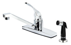 HOMEWERKS WORLDWIDE Homewerks 012 1405CP-CG Single Lever Kitchen Faucet Spray