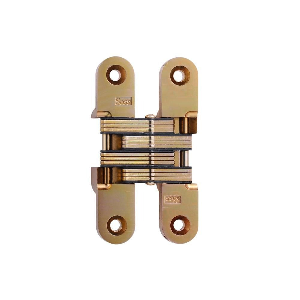 SOSS Soss 212US4 Invisible Hinge Satin Brass Medium Duty