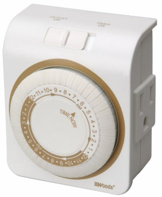 SOUTHWIRE Southwire Coleman Cable 50001TV 24hr Mechanical Timer 15A