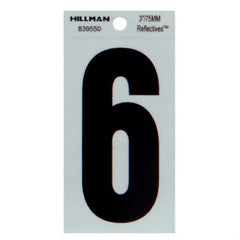 HILLMAN Hillman Fasteners 839550 3 Inch Reflective Adhesive Number 6