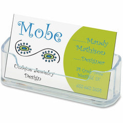 DEFLECTO Deflecto DEF70101 Business Card Holder (3.88 x 1.81 x 1.38 inches / 1 Each) 70101