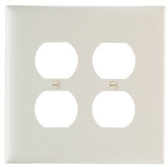 LEGRAND Pass Seymour TPJ82LACC10 Wall Plate 2 Gang Almond 10 Pack