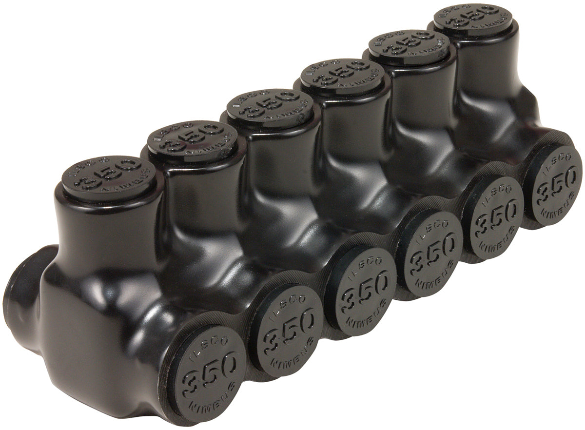 ILSCO ILSCO PBTD-5-500 Nimbus Insulated Aluminum Multi-Tap Connector 600-4 5 Ports