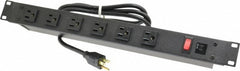 WIREMOLD Wiremold J60BOB Power Outlet Strip 6 Outlet Rack Mount