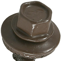 HILLMAN Hillman Fasteners 117916 Roofing Screw 10x1.5 Brown Metal to Wood