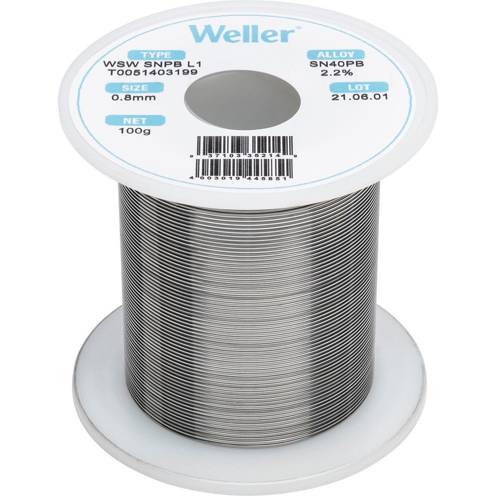 WELLER Weller T0051403199 Lead Solder Spool 100g