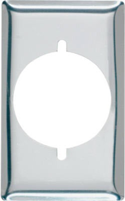 LEGRAND Pass Seymour S384CCC10 Chrome Wall Plate 1 Gang 10 Pack