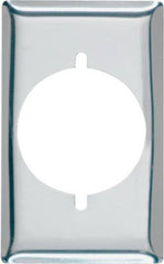 LEGRAND Pass Seymour S384CCC10 Chrome Wall Plate 1 Gang 10 Pack