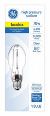 GE G E Lighting 26422 70W Hps Bulb B17 Medium Base 5950 Lumens