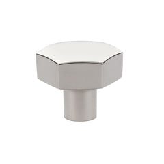 EMTEK Emtek 86458US14 Mod Hex Cabinet Knob Polished Nickel