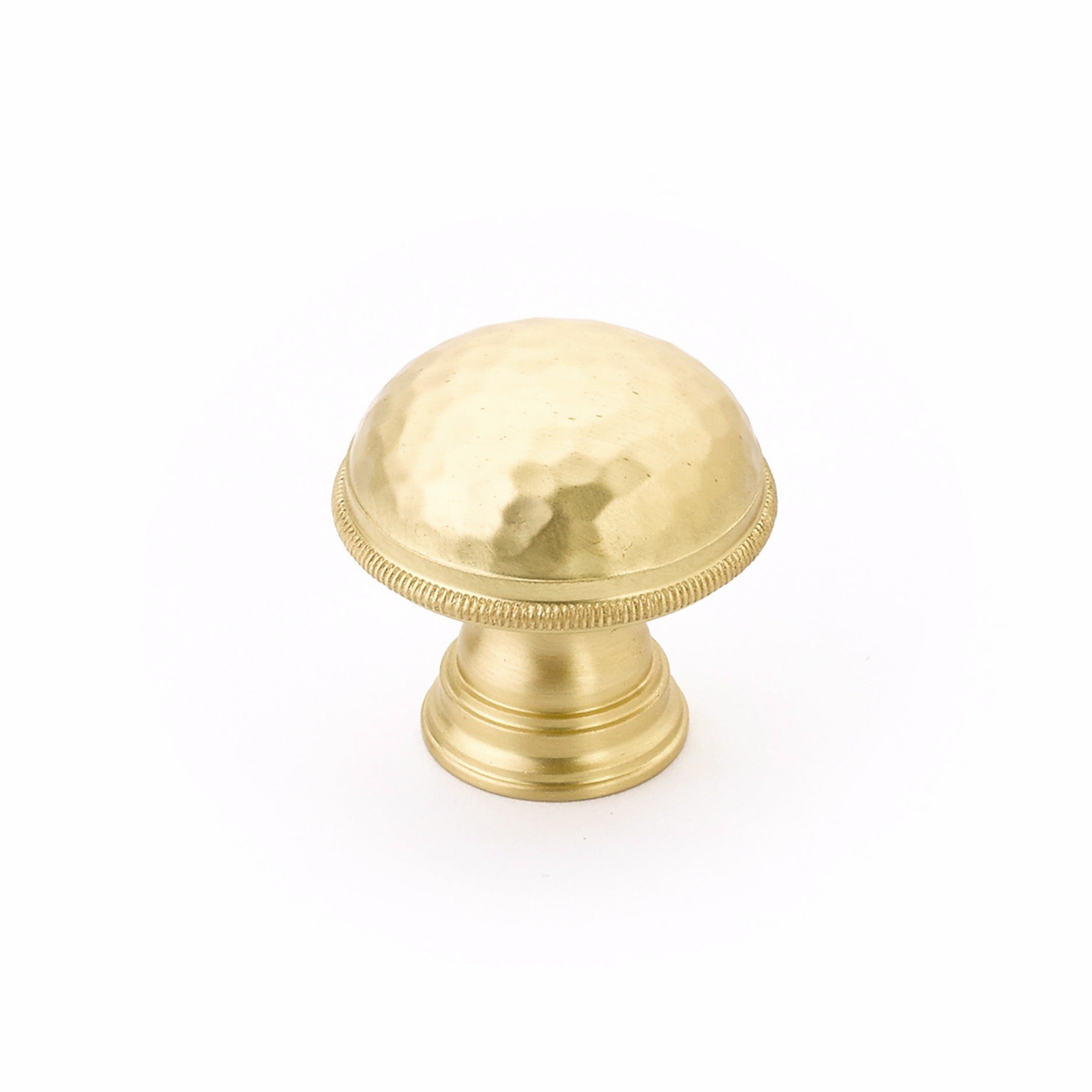 SCHAUB Schaub 571-SB Cabinet Knob 1.25 in Atherton Satin Brass