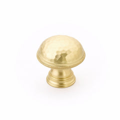 SCHAUB Schaub 571-SB Cabinet Knob 1.25 in Atherton Satin Brass