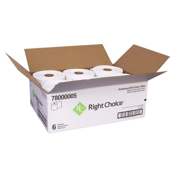 RIGHT CHOICE Right Choice 78000005 Hardwound roll towel 7.875 x 700 feet (6/Case)