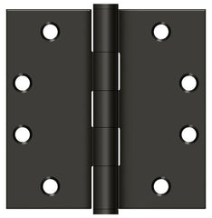 DELTANA Deltana S45U10B Square Hinge 4.5x4.5 in Oil Rubbed Bronze