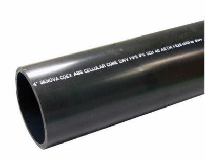 CHARLOTTE PIPE Charlotte Pipe Abs 03200 0200 Sch 40 Abs Dwv Pipe 2x2ft
