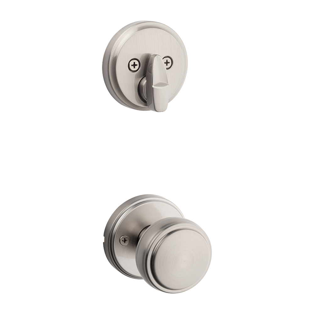 KWIKSET Kwikset 971SOK-15 Interior Sora Knob Satin Nickel
