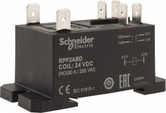 SCHNEIDER ELECTRIC Schneider Electric RPF2ABD Plug-in Relay 7500 Va 2NO 24V