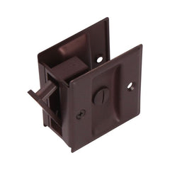 PAMEX Pamex PF1D10 Privacy Square Sliding Door Lock Venetian Bronze