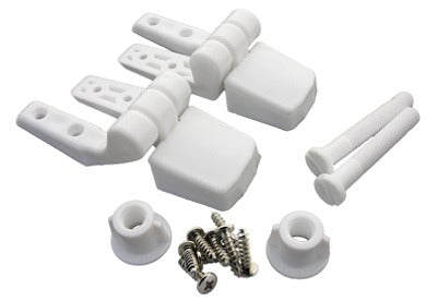 LASCO Larsen Supply Co. 14-1039 Toilet Seat Hinge White 2pc