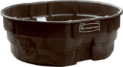 RUBBERMAID Rubbermaid Commercial Prod FG424700BLA 300 Gal Stock Tank