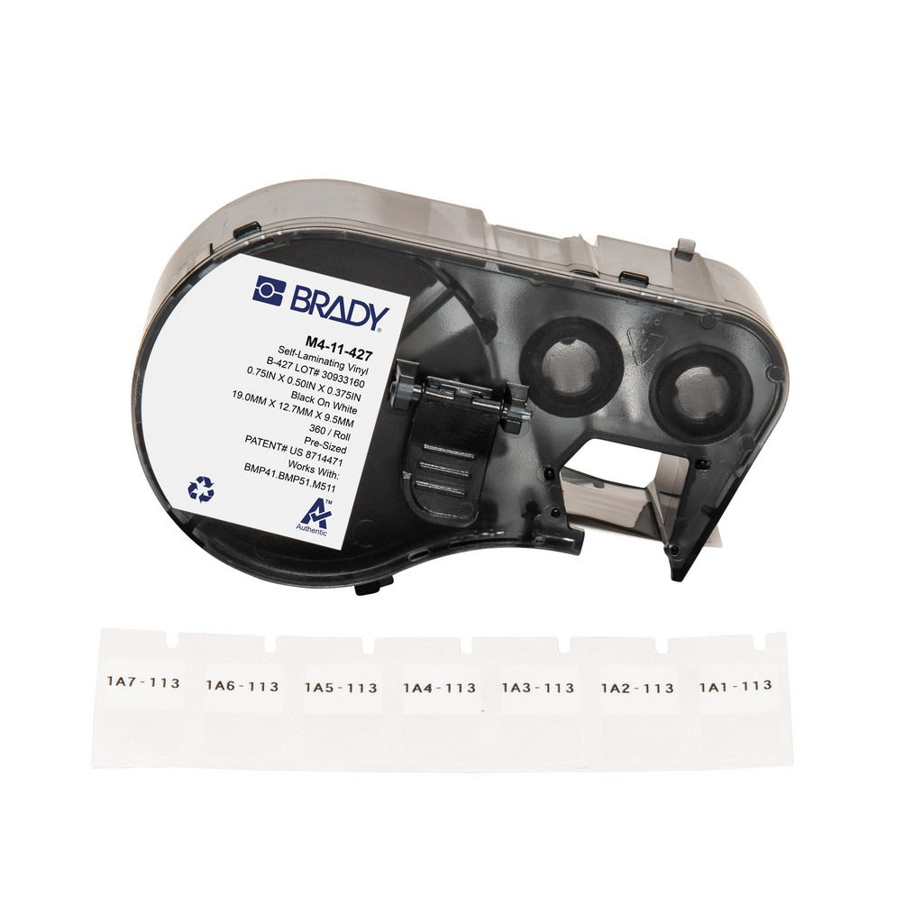 BRADY Brady 170742 Self-laminating Label Cartridge 360 Labels
