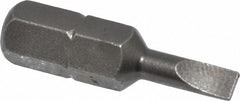 APEX Apex 445-00X Slotted Insert Bit 1/4 Inch Drive 0.138 Inch Blade
