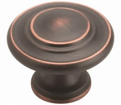 AMEROCK Amerock TEN1586ORB Cabinet Knob Oil-rubbed Bronze 10-pack