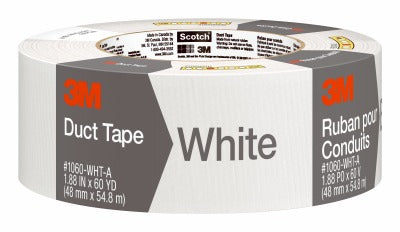 3M 3M Company 3960-WH Multi-purpose Duct Tape 1.88x60yd White