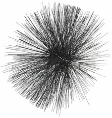 SCHAEFER BRUSH Schaefer Brush 43395 Spiral Tube Brush 13 in 7.5 in Oal Npt