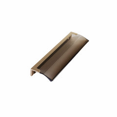 SCHAUB Schaub 324-SSB-SM Cabinet Edge Pull Positano Arch Satin Brass