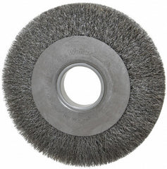 WEILER Weiler 93621 Wheel Brush 8 Inches Carbon Steel Crimped