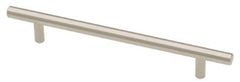 LIBERTY HARDWARE Brainerd P02101-SS-C Flat End Bar Pull 6-5/16 in Stainless Steel