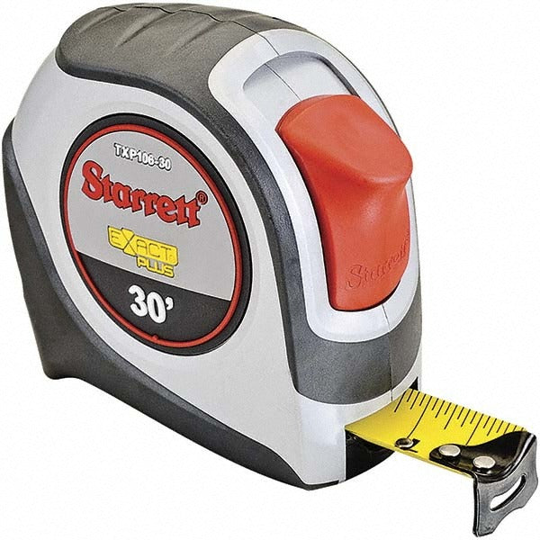 STARRETT Starrett 30641 Tape Measure 30 Ft 1-1/16 in Yellow Blade