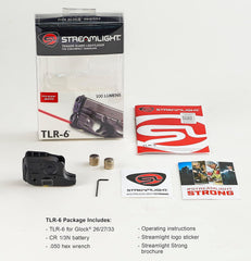 STREAMLIGHT Streamlight 69272 TLR-6 100-Lumen Pistol Light (Glock 26/27/28/33/39)
