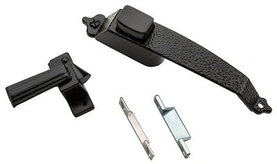 NATIONAL HARDWARE National Mfg N100-023 Push Button Latch Colonial Black