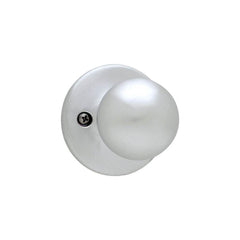 KWIKSET Kwikset 488P-26D Polo Knob Half Dummy Lock Satin Chrome