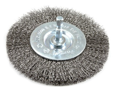 FORNEY Forney Industries Inc 72740 Crimped Wire Wheel 4 in