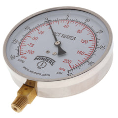 WINTERS INSTRUMENTS Winters Instruments PCT329 PCT Contractor Pressure Gauge (4.5 inches Dial)