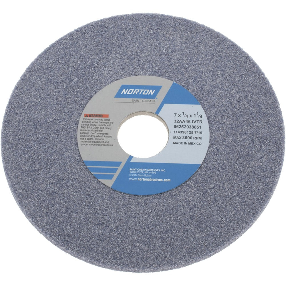 NORTON Norton 66252938851 Surface Grinding Wheel 46 Grit 7 in