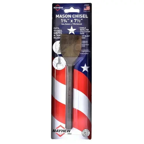 MAYHEW Mayhew 35602 Mason Chisel 1-3/4 X 7-1/2 Inch